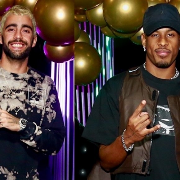 Pedro Scooby e Paulo André decidiram ir embora logo após a chegada de Arthur Aguiar na festa 