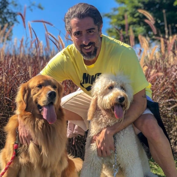 Quem acompanha Marcos Mion sabe que o apresentador é responsável e muito cuidadoso com seus pets