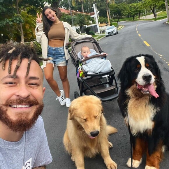 Bianca Andrade e Fred, pais de Cris, também são apaixonados por animais