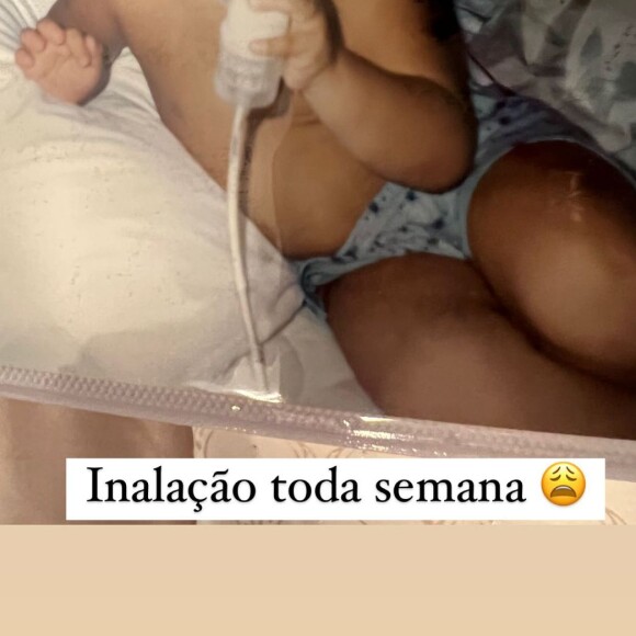 Zé Felipe bebê: Poliana Rocha divulgou foto do cantor ainda na infância