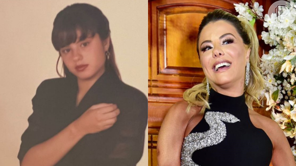 Poliana Rocha antes e depois