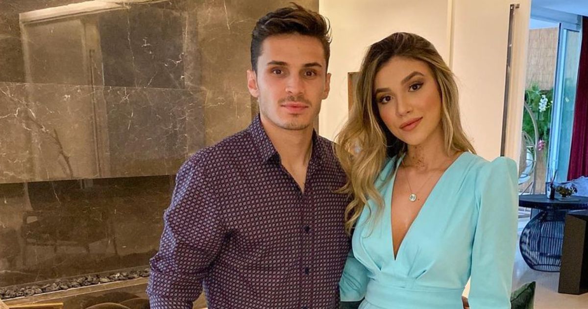 Bruna Santana e Raphael Veiga começaram a namorar em 2020 - Purepeople