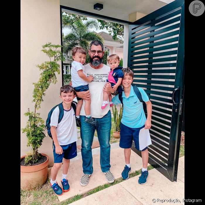 Filha de Juliano Cazarré foi acometida por uma cardiopatia congênita ...