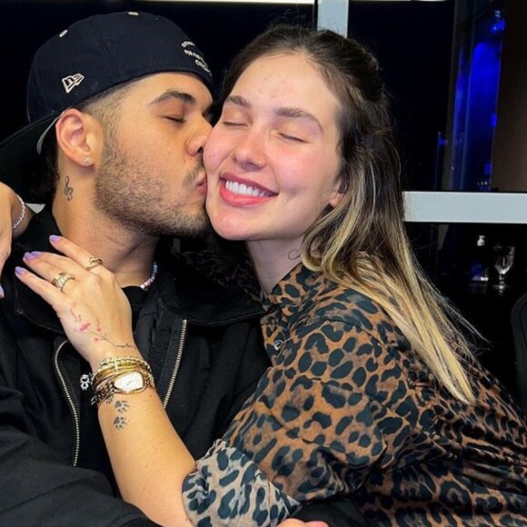 Zé Felipe relembra primeira foto tirada com Virgínia Fonseca