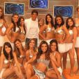  Márcio Garcia ao lado das bailarinas do programa 'O Melhor do Brasil' 