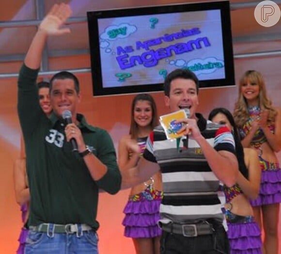 Rodrigo Faro ficou no posto de apresentador do programa 'O Melhor do Brasil' no lugar de Márcio Garcia