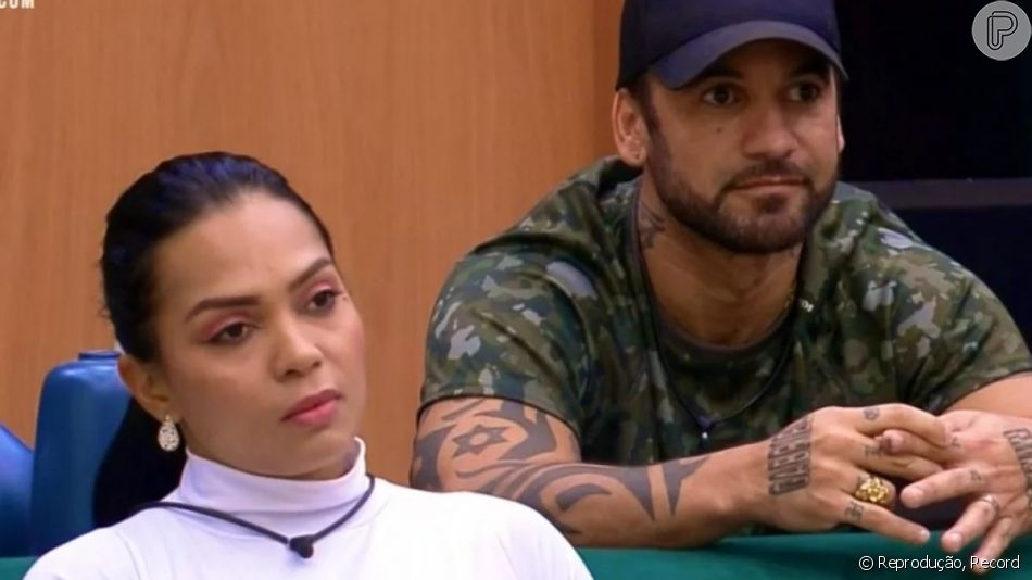 Power Couple: Eliza e Hadballa se incomodam com veto de Brenda e Matheus