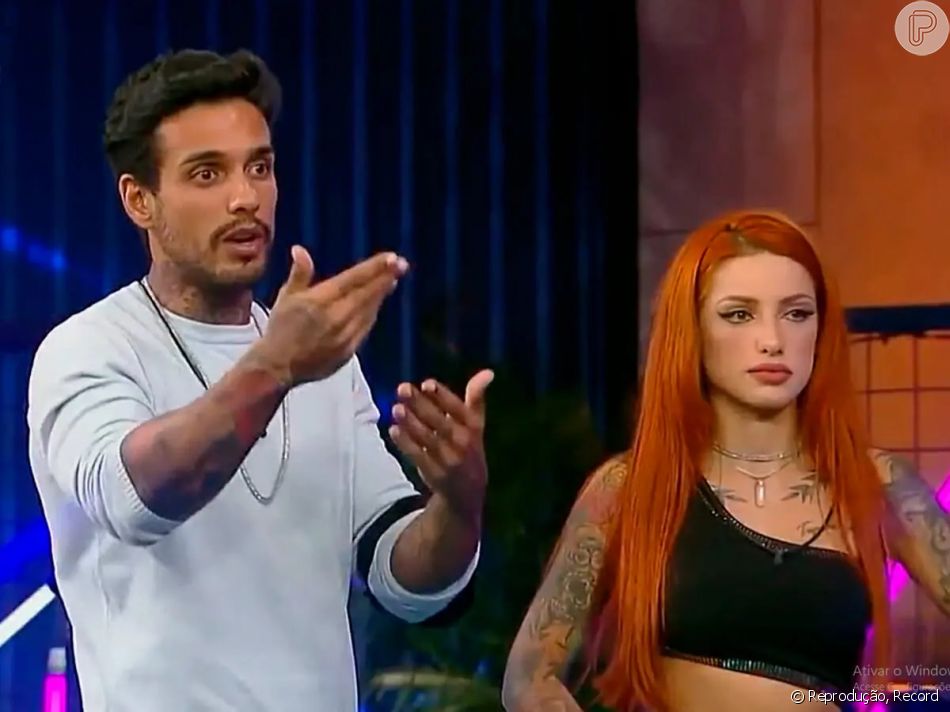 Power Couple: Brenda pede para Matheus fazer a parte dele na Prova dos Casais