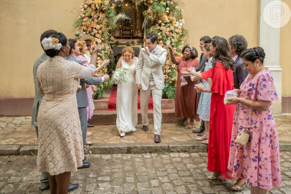 Casamento de Joaquim e Isadora logo se transforma em inferno na novela 'Além da Ilusão'