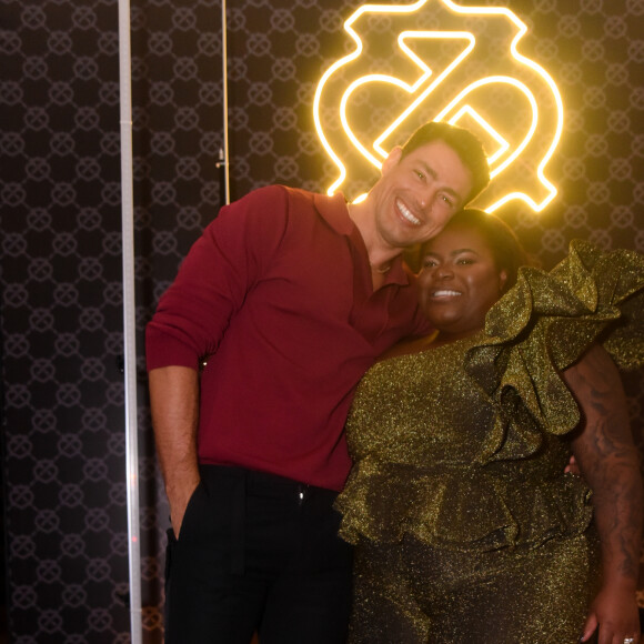 Jojo Todynho e Cauã Reymond se divertiram no evento