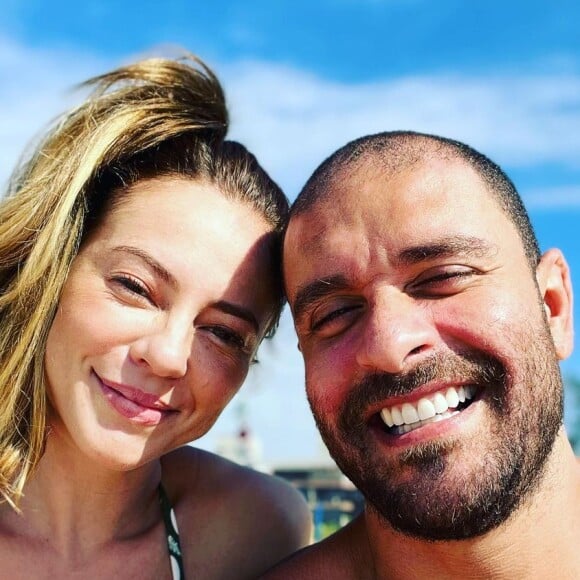 Paolla Oliveira e Diogo Nogueira estão juntos há quase um ano