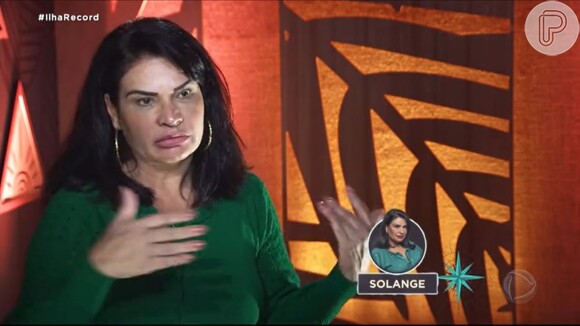 Ilha Record: Solange Gomes avisa que não votará em Fábio e Bruno