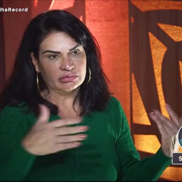 Ilha Record: Solange Gomes avisa que não votará em Fábio e Bruno