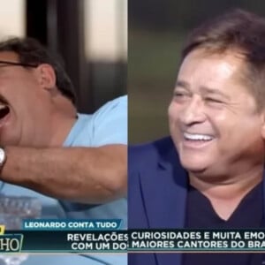 Virou assunto na web o trecho de uma entrevista que Leonardo concedeu ao apresentador Ratinho