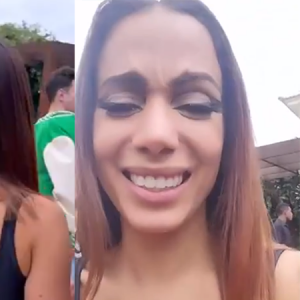 Antes e depois de Anitta após os trabalhos da 'cabeleireira' GkaY