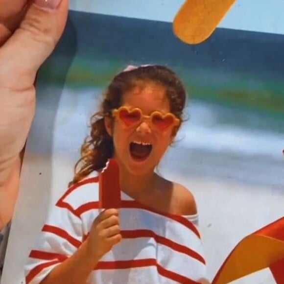 Giovanna Ewbank tinha apenas 6 anos de idade quando fotografou para a campanha