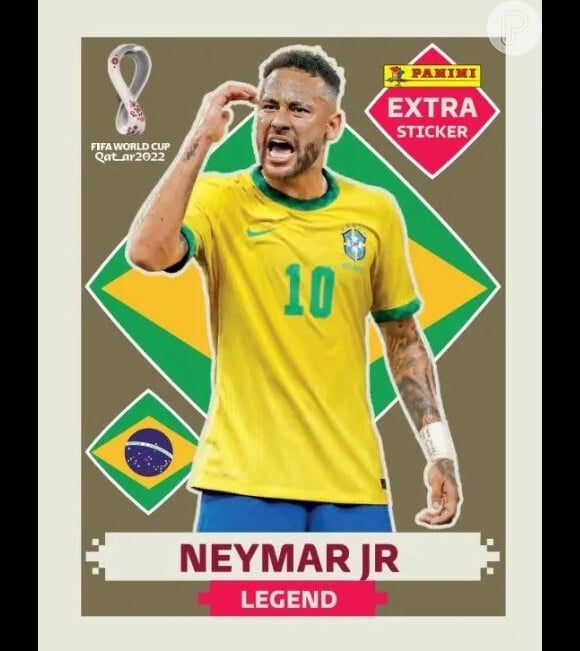 Foto: Neymar tem figurinha especial no pacote Legends - Purepeople