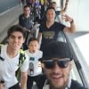 Neymar desembarca no Brasil na manhã deste domingo, em 21 de dezembro de 2014