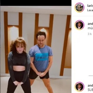 André Luiz Frambach fez um comentário atrevido em uma foto de Larissa Manoela