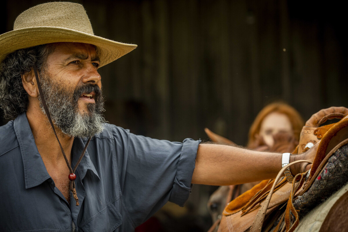 Foto Jos Le Ncio Decide Galopar Com Sua Neta Na Reta Final Da Novela Pantanal Para Batizar