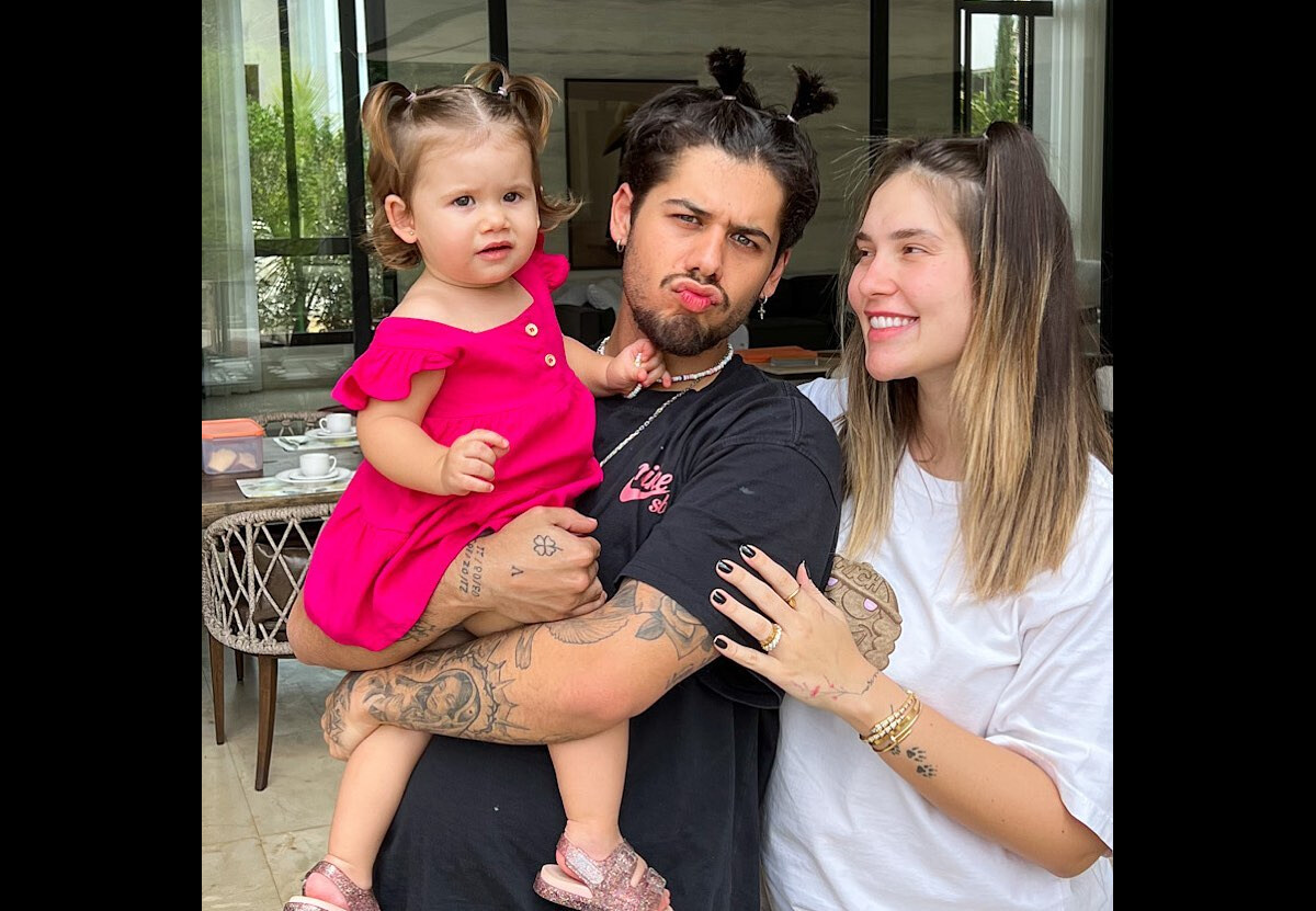 Foto: Virginia Fonseca e Zé Felipe são pais de Maria Alice - Purepeople