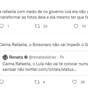 Rafaella Santos também virou motivo de piada após declarações de Neymar