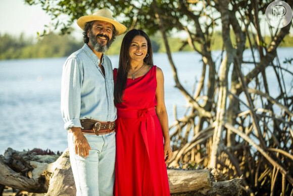 No fim da novela 'Pantanal', Filó (Dira Paes) se casa com José Leôncio (Marcos Palmeira) e herda herança maldita do fazendeiro