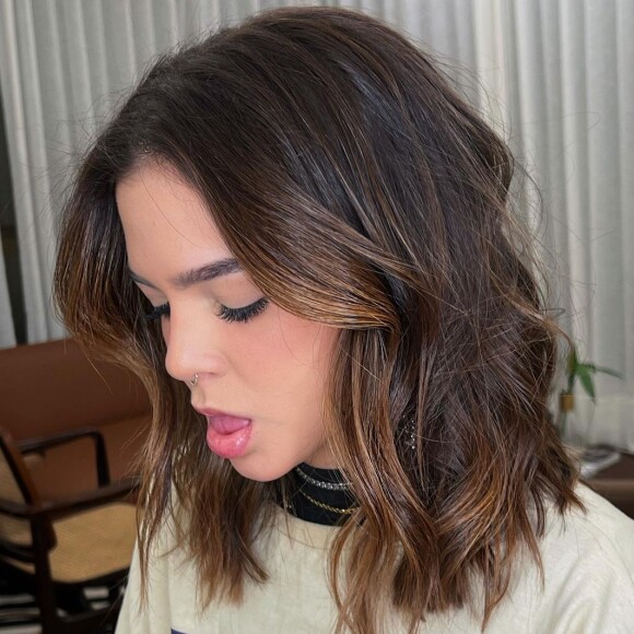 Mel Maia adotou cabelo curto para viver nova personagem na TV