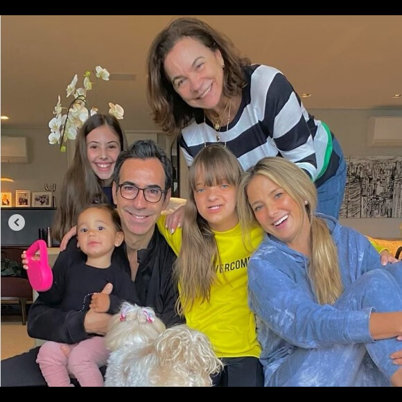 Cesar Tralli agradeceu aos seguidores em post em homenagem à mãe