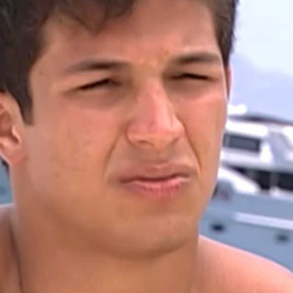 Rômulo Estrela participou do 'Amor a Bordo' quando tinha apenas 18 anos