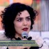 Letícia Sabatella comenta deitaço no programa 'Encontro com Fátima', na sexta-feira, 26 de dezembro de 2014
