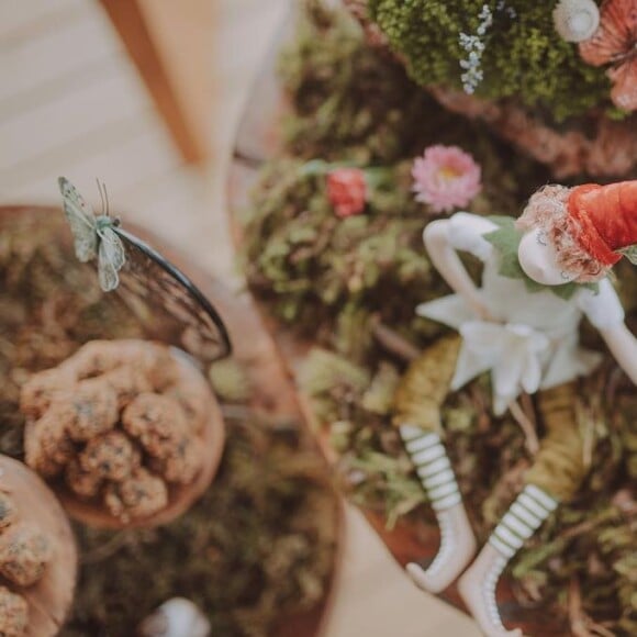 Tema do aniversário da filha de Junior e Mônica foi 'A Floresta Encantada de Lara'