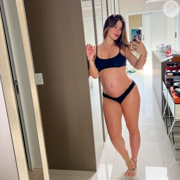 Virgínia Fonseca mostrou detalhes de seu corpo após o parto, que foi cesárea