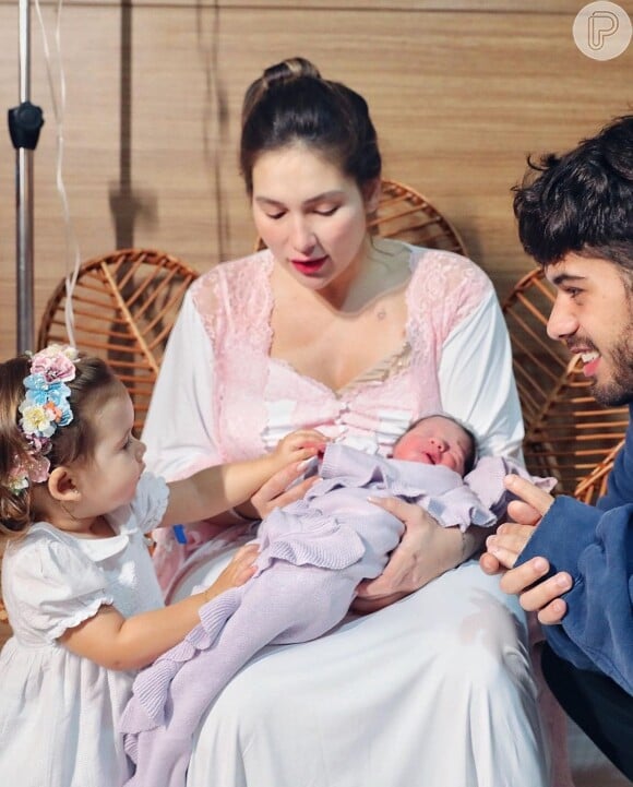 Virgínia Fonseca e Zé Felipe também são pais de Maria Alice, de 1 ano e 4 meses