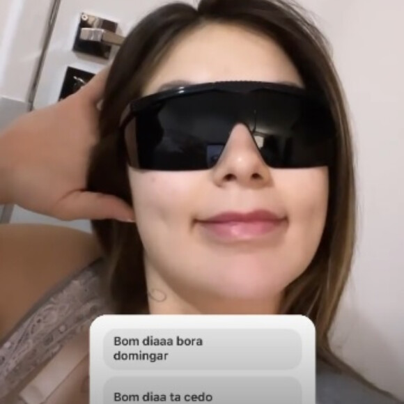 Ainda na maternidade, Virgínia Fonseca passou por um procedimento de laser nos seios