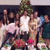 Antes de viajarem, Kaká e Carol Celico passaram o Natal juntos, na casa dela em São Paulo, ao lado dos filhos, Luca e Isabella