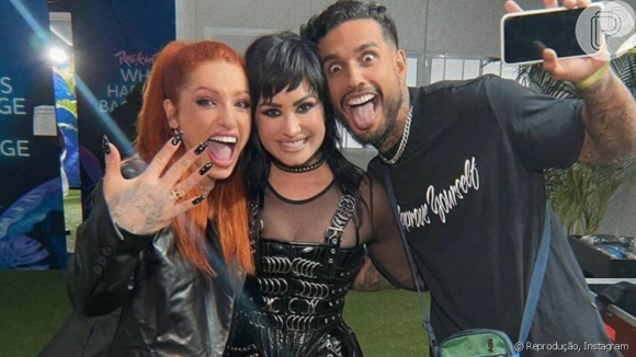 Brenda e Matheus, vencedores do Power Couple, tinham apoio de Demi Lovato