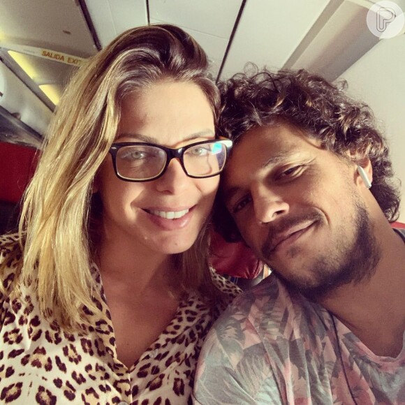 Sheila Mello namorava o tenista João Souza, mais conhecido como Feijão