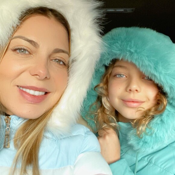 Sheila Mello é mãe de Brenda, de 9 anos, fruto da relação com Fernando Scherer, o Xuxa