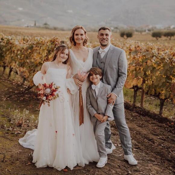 Vestido de noiva de Fernanda Rodrigues: look para casamento com Raoni Carneiro tem inspiração boho