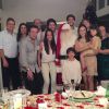 Kaká e Carol Celico passaram o Natal juntos, em família