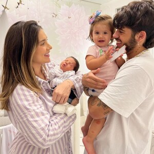 Virgínia Fonseca e Zé Felipe são pais de Maria Flor e Maria Alice