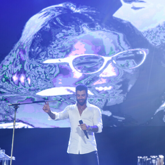 Gusttavo Lima homenageou Marília Mendonça no Festival Caldas Country