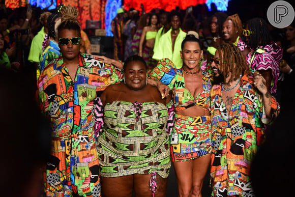 Cores supervibrantes e padronagens marcantes se destacaram no desfile da Meninos Rei na SPFW