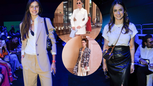 Jeans, alfaiataria, all white e mais: quais são as trends de moda dos famosos na SPFW?