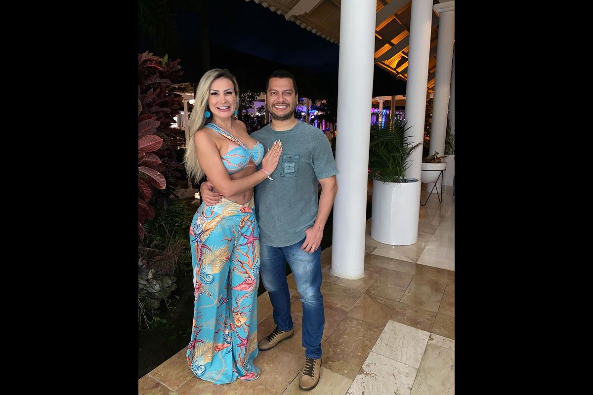 Foto: Andressa Urach e Thiago Lopes viveram outros momentos conturbados ...