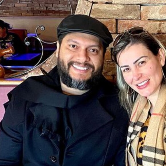 Andressa Urach vai denunciar marido, Thiago Lopes, à polícia alegando sequestro, em 26 de novembro de 2022