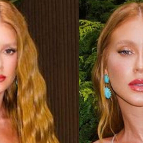 Marina Ruy Barbosa entregou beleza a bordo de um vestido plissado da Maison Valentino
