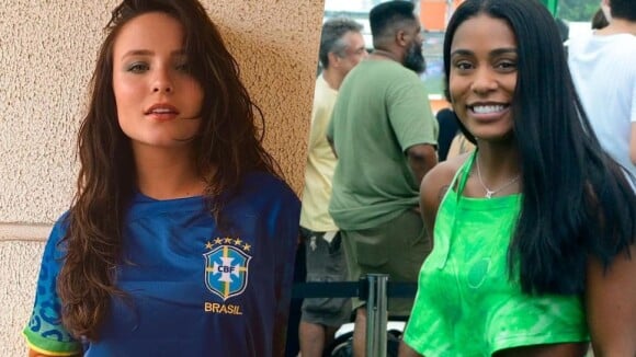 Look para Copa do Mundo: biquíni Brasilcore, jeans e mais tendências das famosas no 2º jogo do Brasil