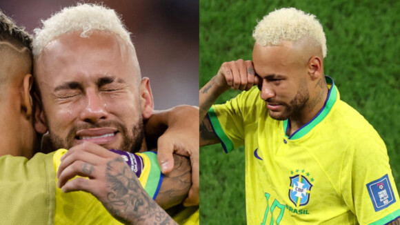 Neymar está 'destruído psicologicamente' após derrota do Brasil: 'Caí no choro sem parar'